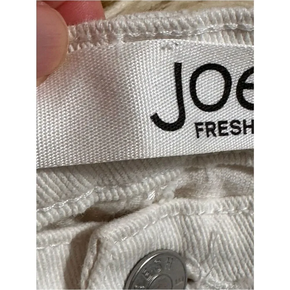 Joe Fresh White High-Rise Jeans